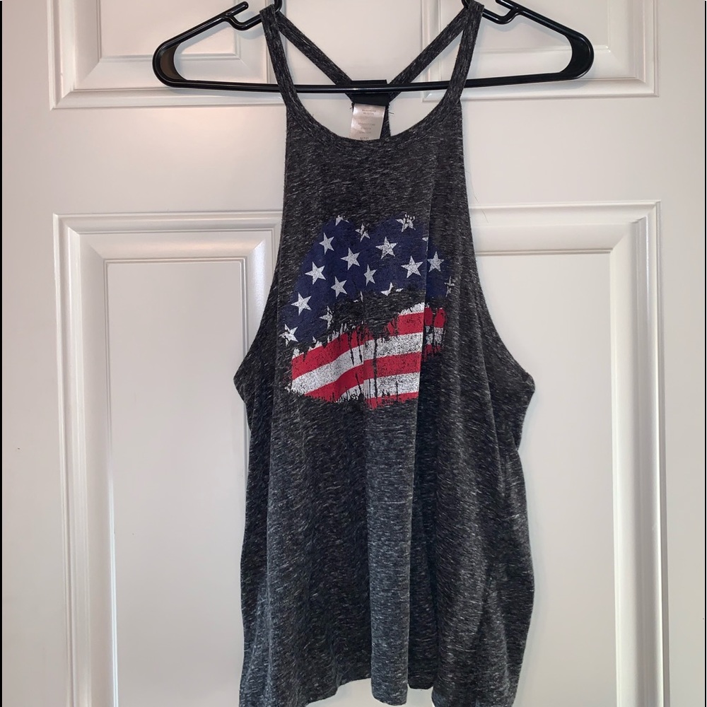 American muscle tank top